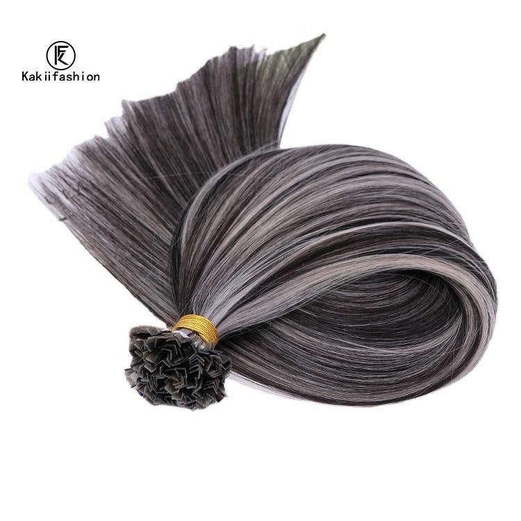 Top Quality Fast Shipping Piano Color V-Tip Human Hair Extension Cuticle Aligned Double Drawn Virgin Remy Hair