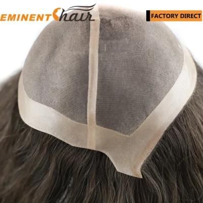 Durable Mono with PU Coating Base Remy Hair Women Wig