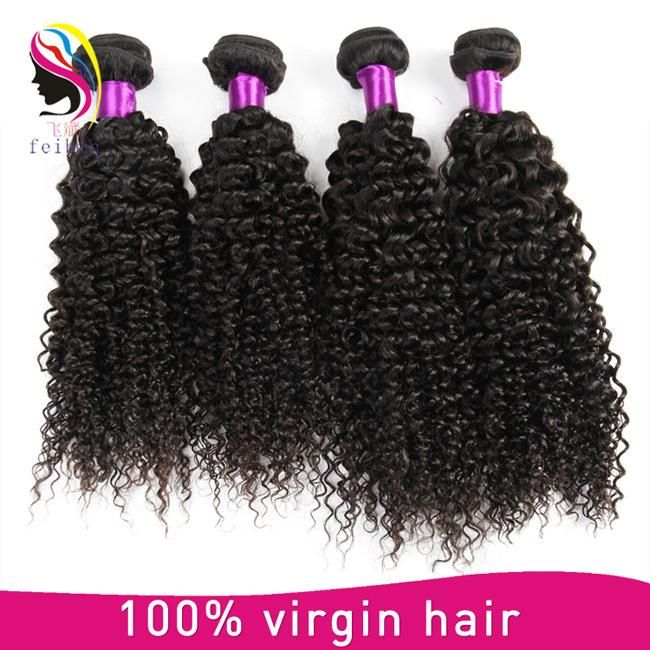 Kinky Curl Wholesale Virgin Raw Brazilian Unprocessed Human Hair Extension