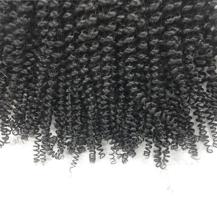 Wholesale Bulk Virgin Hair Jerry Curly 3mm Curly Crochet Bulk Braiding Hair