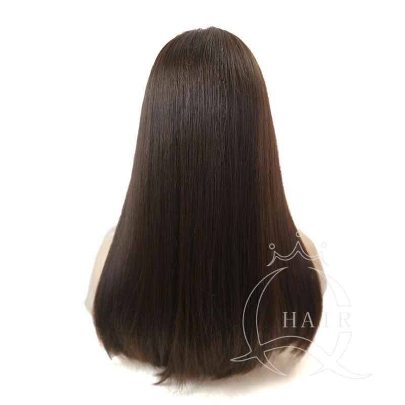 China Wig Factory Wholsesale Unprocessed Virgin Hair Wig/ Invisible Lace Top Wig/ Undetectable Lace Front Wig/Kosher Jewis Wig/Custom Wigs for White Women