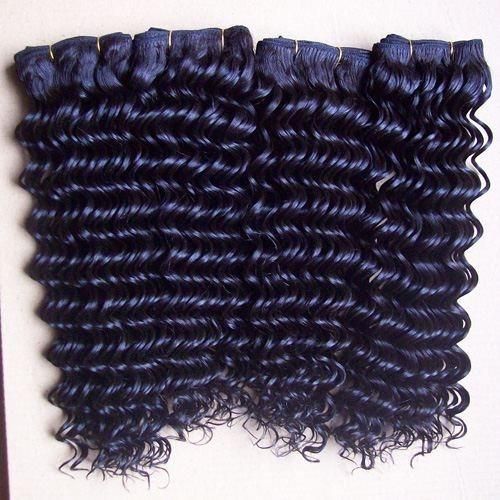 Virgin Hair Weft Human Hair Weft Deep Wave Hair Extensions