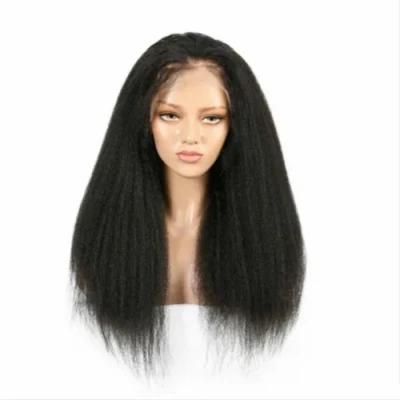 Lace Wig 360 Lace Frontal Wig Kinky Straight Wig Lace Frontal Human Hair Wigs Human Hair Wig 150% Density Remy Hair