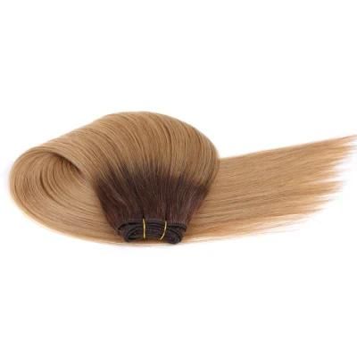 North Korea Human Virgin Hair Weft Ombre Color Hair Bundle Best Quality Hair Weaving