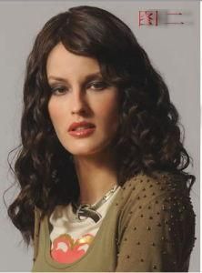 Natural Color Blwron Color Kosher Wigs