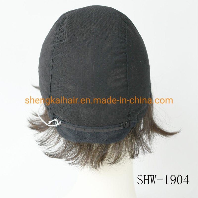 Wholesale All Handtied Human Hair Synthetic Hair Mix Wholesale China Hair Wigs for Women