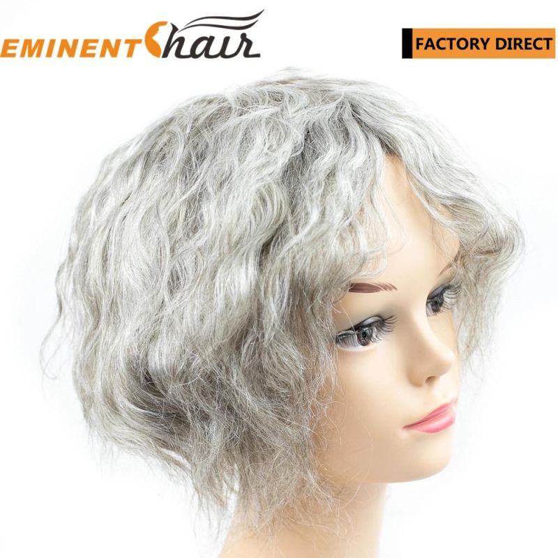 Custom Mono Women′ S Wig Woman Toupee Bob Human Hair