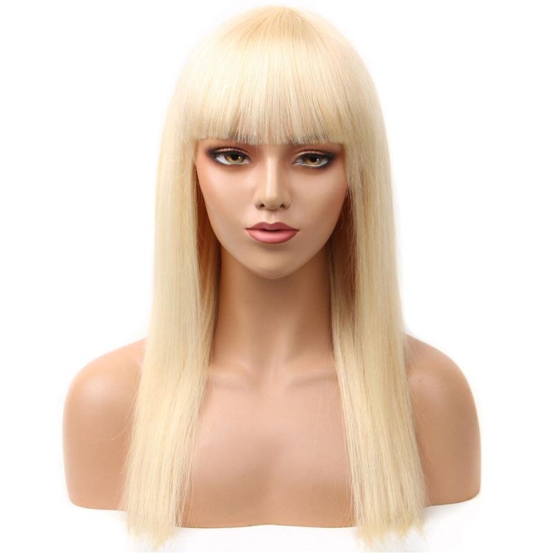 100% Real Human Hair Wig Without Lace