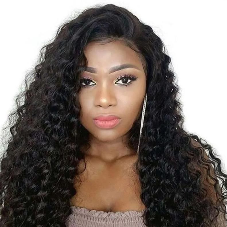 Raw Brazilian Virgin Hair HD Lace Front Wig with Baby Hair