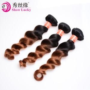 Hot Selling Young Donor Ombre Color Loose Wave Hair Virgin European Human Hair