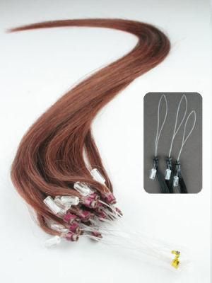 Micro Loop Hair Extensions Easy Loop 1g Micro Bead Brazilian Hair Extension Double Bead Brazilian Micro Ring Loop Hair Extension (AV-RH00-33)