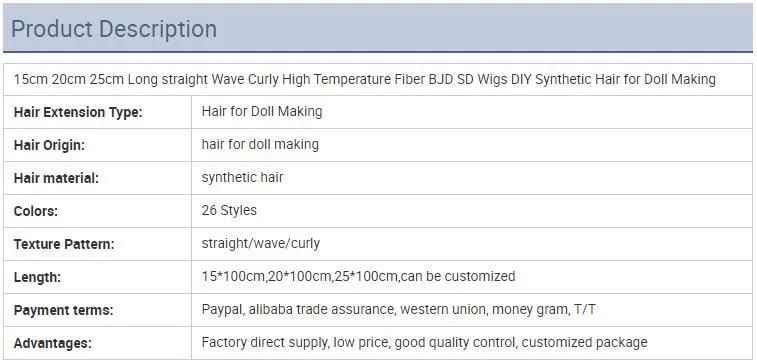 18 Inch Girl Doll Wig Summer Brown Long Curly Stylish Hairstyles for American Doll