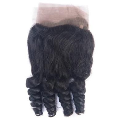 Kbeth 4 in 1 Closure for Black Girls 2021 Fashion Remy Loose Wave Long Human Hair Custom Cool and Soft Lace Closures in Stcok
