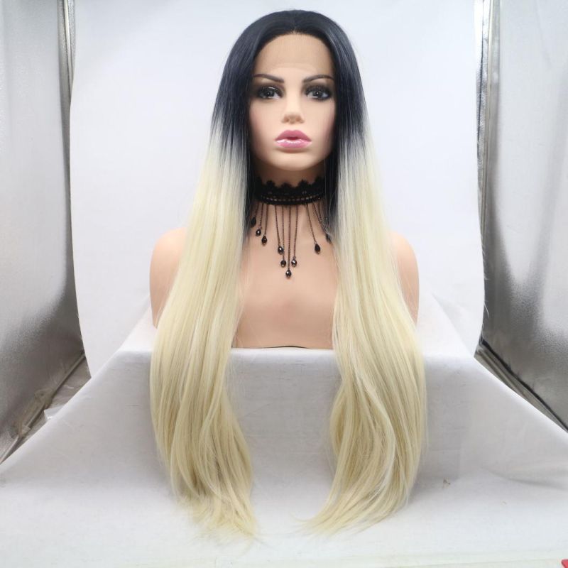 Top Wholesale Heat Resistant Synthetic Lace Front Wigs for Balck Women