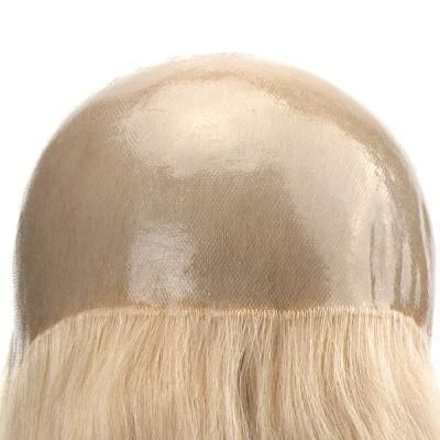 Dark Base Color Thin Skin Hair Replacement for Women