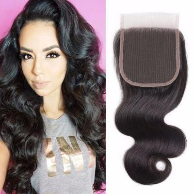Brazilian Virgin Hair Natural Color Lace Closure Silky 12inches
