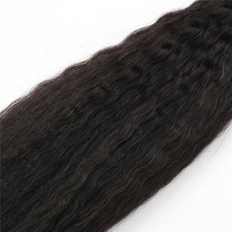 9A 10A Brazilian Virgin Unprocessed Cuticle Aligned Hair Bundles Kinky Straight