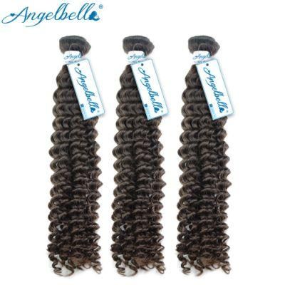Angelbella Free Sample Hair Bundles Raw Indian Cuticle Aligned Hair Weave Bundles