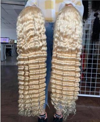 613 Blonde 13*4 Lace Front Wig High Quality Hair