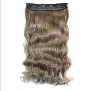 Fashion Cheap Women Long Water Wave Hair Extensions with Clip