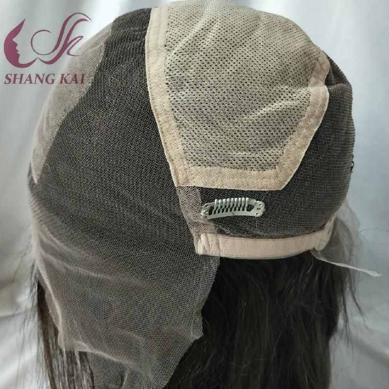 Remy Natural Raw Brazilian Virgin Hair Water Wave Wholesale Silk Top Human Hair Full Lace Front Wigs