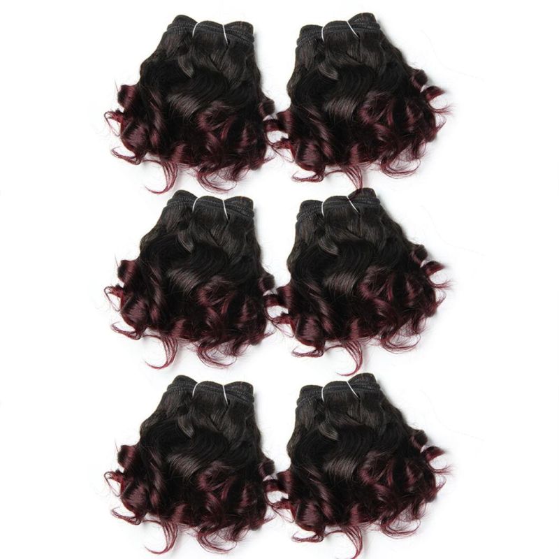Curly Human Hair Bundles 100% Human Hair Bundles Brazilian Hair Weave Bundles Color Curly Hair