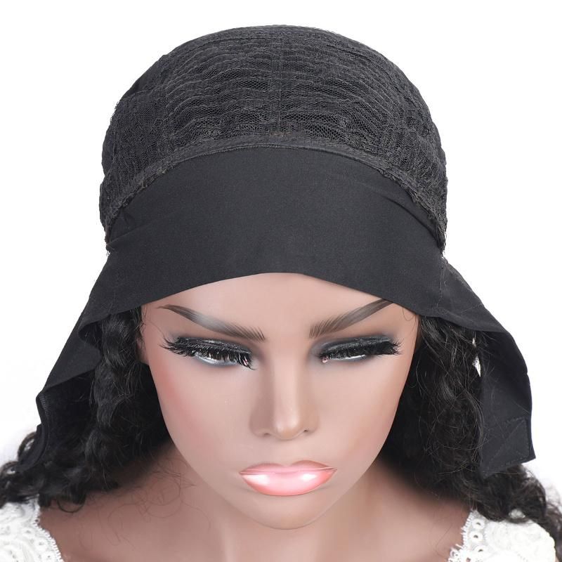 Human Hair Factory Price Deep Wave Headband Wig High Quality