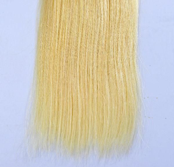 European Blonde Human Hair Weft (No Tangling No Shedding) (Straight)