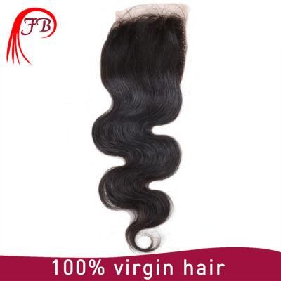 Virgin Mongolian Hair Lace 4&times; 4 Body Wave Human Hair Weave