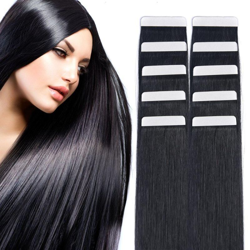 Naamah 14 Inch Remy Tape in Human Hair Extensions