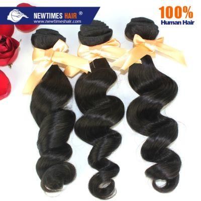 Nice Quality Mongolian Natural Wave Human Hair Produces