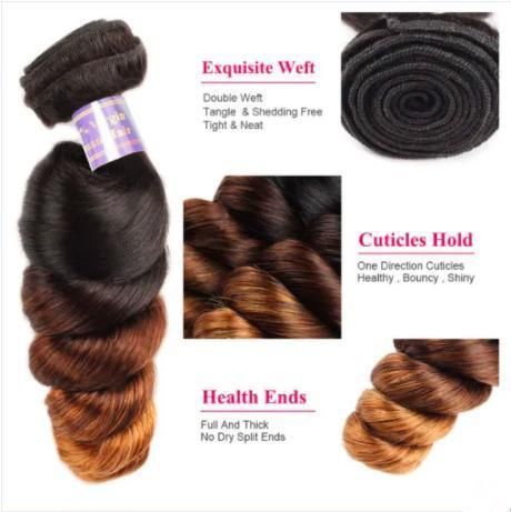10A Brazilian Loose Wave 3 Bundles Remy Virgin Hair