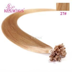 Grade Aaaaa Quality 100% Blonde Brazilian Remy U-Tip Hair Extension