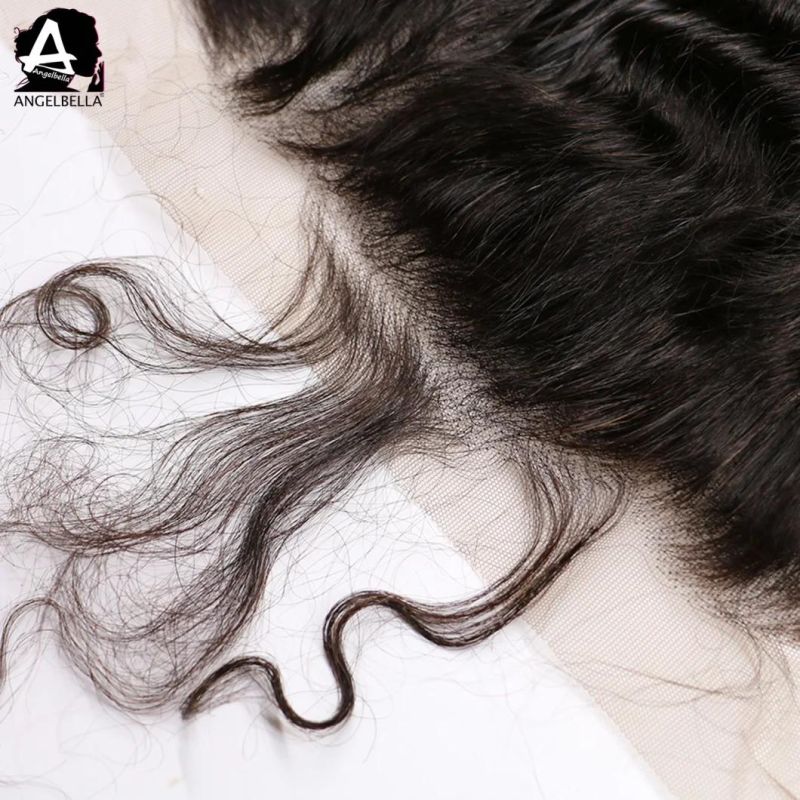 Angelbella Hot Selling Hair Frontals Natural Virgin Raw Mink Brazilian Hair Frontal