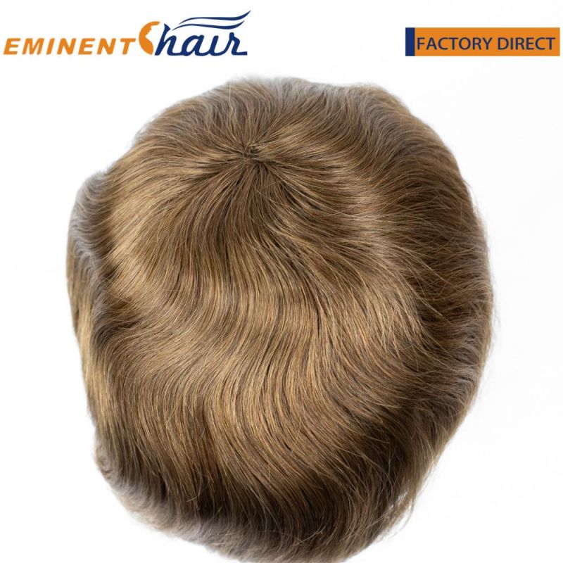 Remy Hair Lace Men′s Toupee Hair Piece