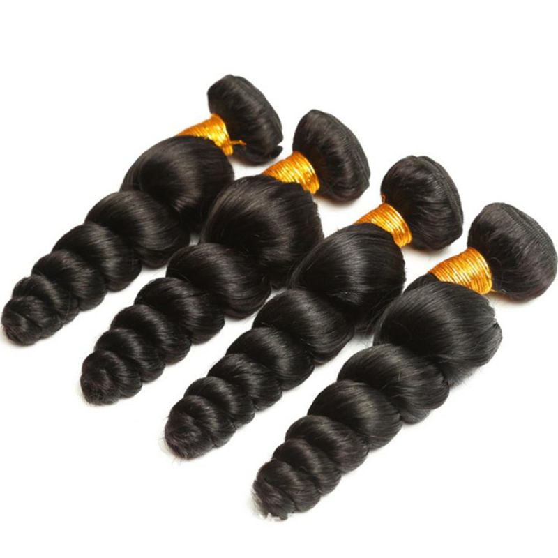 Kbeth Popular and Top Quality 100% Virgin Brazilian Deep Loose Wave Bundles Human Hair Extensions Unprocessed Hair for Black Women