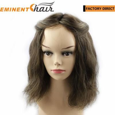 Highlight Color Remy Hair Women Skin Topper