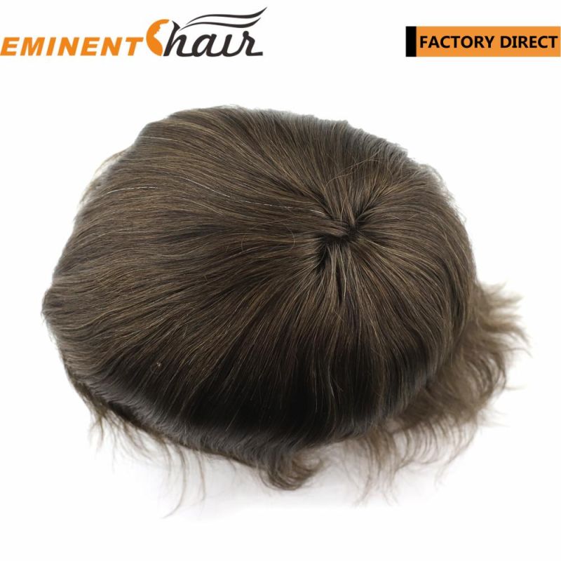 Hair Factory Direct Remy Hair Men′s Human Hair Toupee