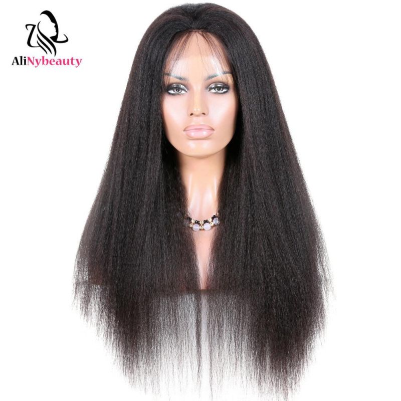Factory Supply 100% Brazilian Human Hair Full Lace Wig