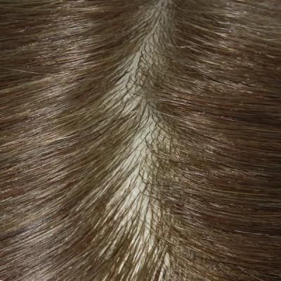 Ljc704b 4 Clips Around Perimeter Remy Hair System Men