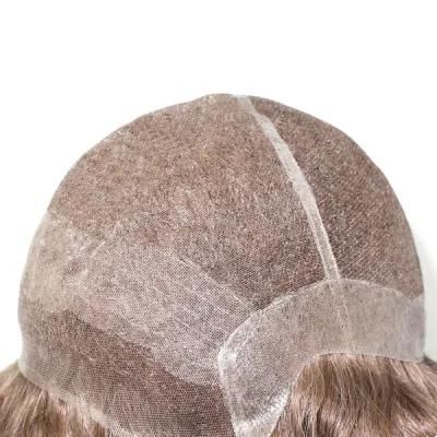 Extreme Durability Men&prime;s Welded Mono Hair Loss Solution for Long Lasting Quality Wigs