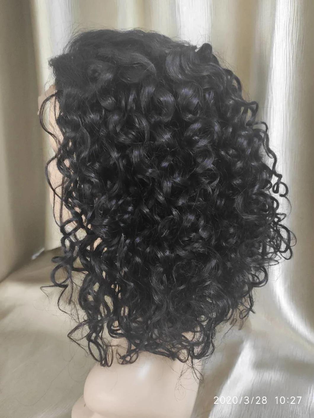 New Closure Water Wave Bob Wigs Brazilian Hair