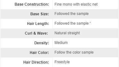Hotsale Remy Hair Top Natural Hair Replacement Systems