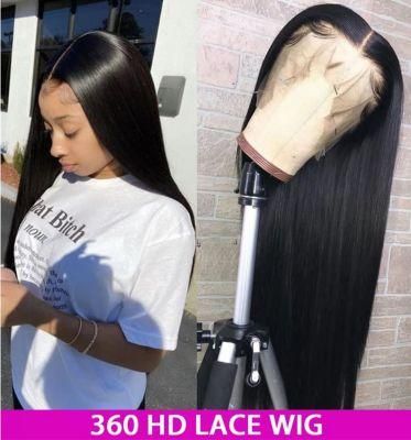 360 Full Lace Wig Human Hair Straight Lace Frontal Wig Preplucked for Baby Hair 100% Human Hair Wig Virgin Hair Wigs for Black Women
