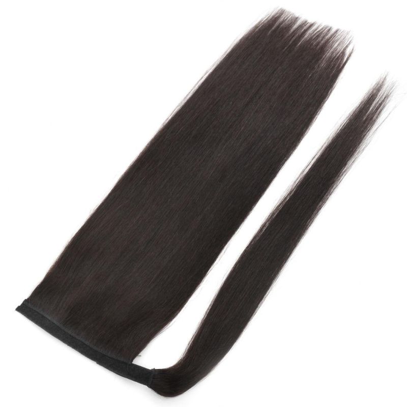 Wholesale Brazilian Human Hair Ponytail Clip in Human Hair Extension