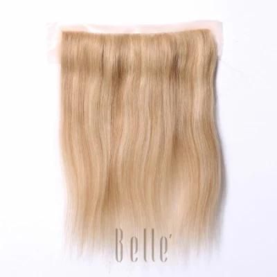 100% Top Quality Virgin Hair Frontal Hairpiece Hair Extension