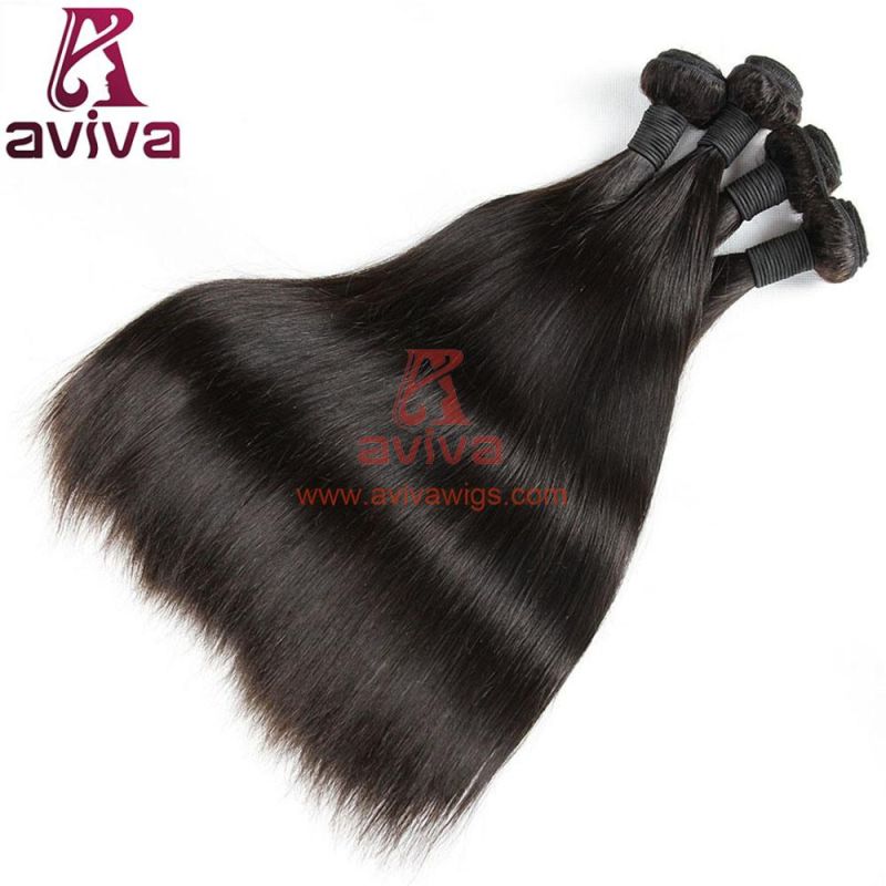 100% Unprocessed Silky Straight Virgin Brazilian Human Hair Extension