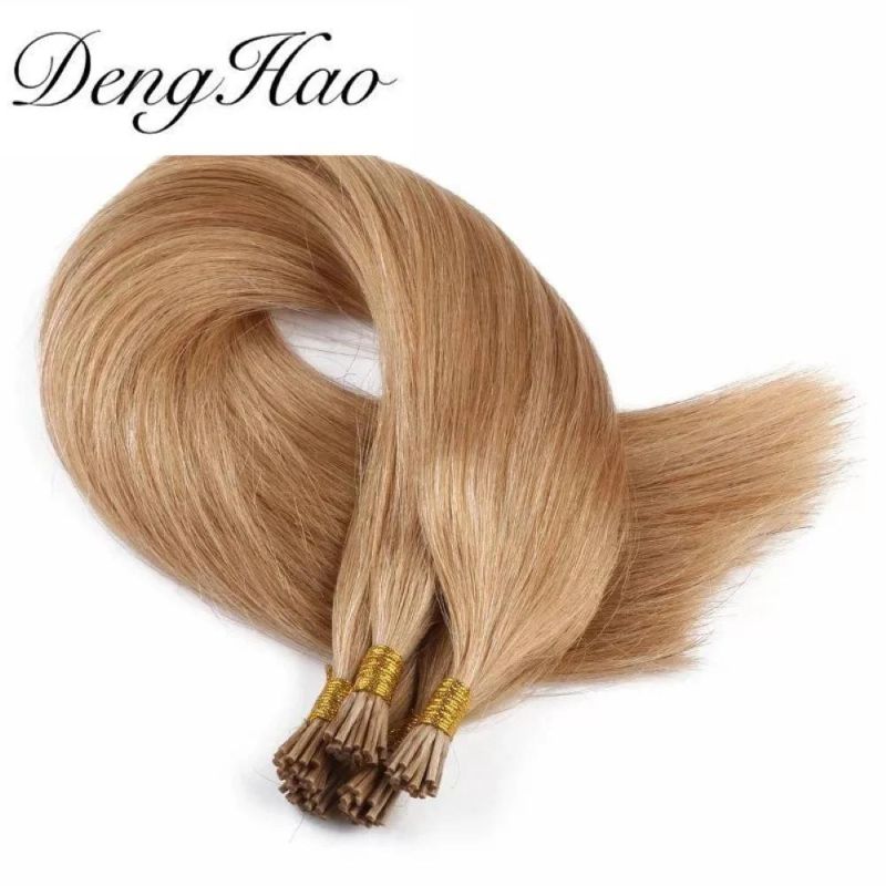 Wholesale Price 100% Raw Human I Tip Hair Extension