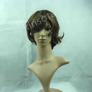 Virgin Indin Hair, Machine Made 100% Human Hair Wigs-10inch