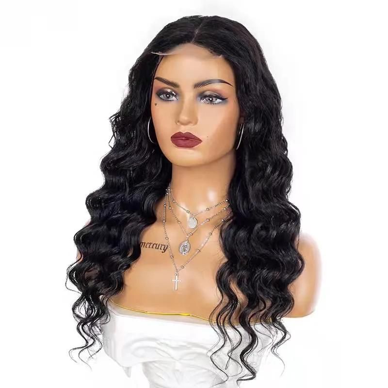 High Quanlity Raw Virgin Loose Wave Lace Front Wig Human Hair.
